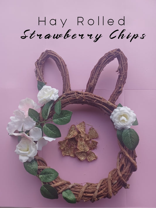 Hay Rolled Strawberry Chips