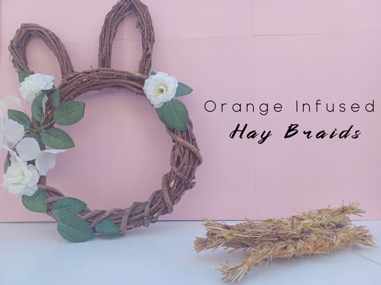 Hay Braids - Orange Infused 5 Pack