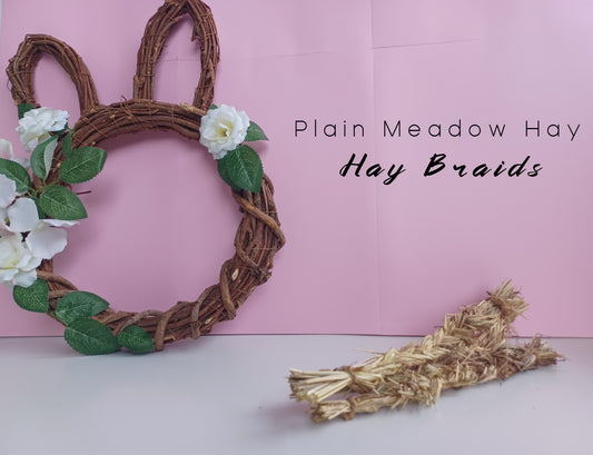 Hay Braids - Plain Meadow Hay